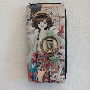 Exo Tika Trendy Women's Wallet with Artistic Design